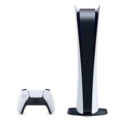 PlayStation 5 825GB Digital Edition Cor Branco e Preto