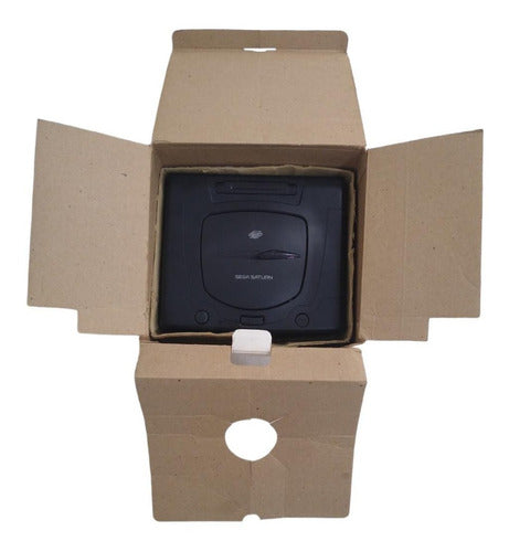 Sega Saturn Preto - Caixa + 1 Jogo